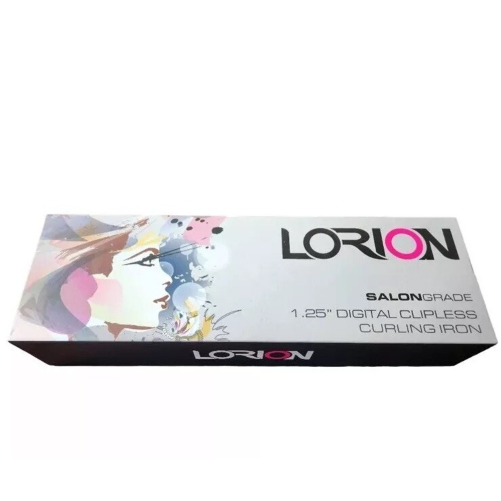 LORION Salon Grade 1.25" Clipless Curling Iron